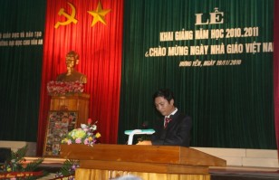 Lễ khai giảng năm học