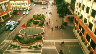 Một góc sân trường