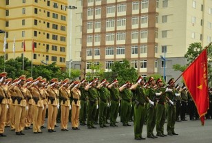 Các sĩ quan HV Cảnh sát nhân dân