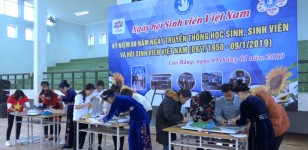 Ngày hội SV tại trường Cao đẳng Sư phạm Cao Bằng