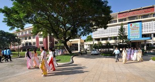 Một góc sân trường