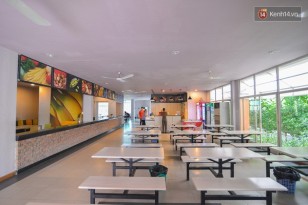 Canteen đông đúc là điểm dừng chân của các bạn sinh viên