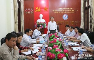 Cán bộ trường Cao đẳng sư phạm Nghệ An