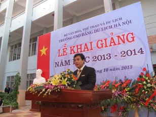 Lễ khai giảng năm học mới trường Cao đẳng Du lịch Hà Nội