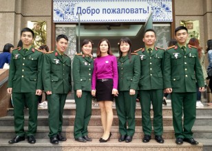 Giảng Viên và sinh viên Học Viện KHQS
