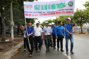 Ngày đi bộ vì môi trường - CĐ Sư phạm Bà Rịa-Vũng Tàu