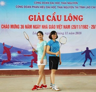 Giải cầu lông - TNU