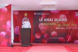 Lễ khai giảng - HUFA