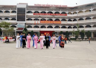 Sinh viên trường Cao đẳng Sư phạm Hà Giang