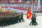 Sĩ quan pháo binh khai giảng năm học mới